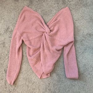 Knot sweater